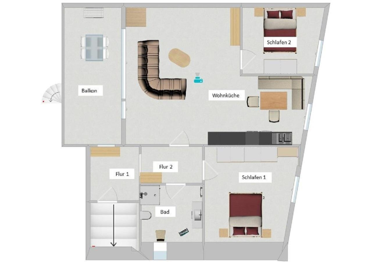 Ferienwohnung Brigitte Frank Bärnau Esterno foto